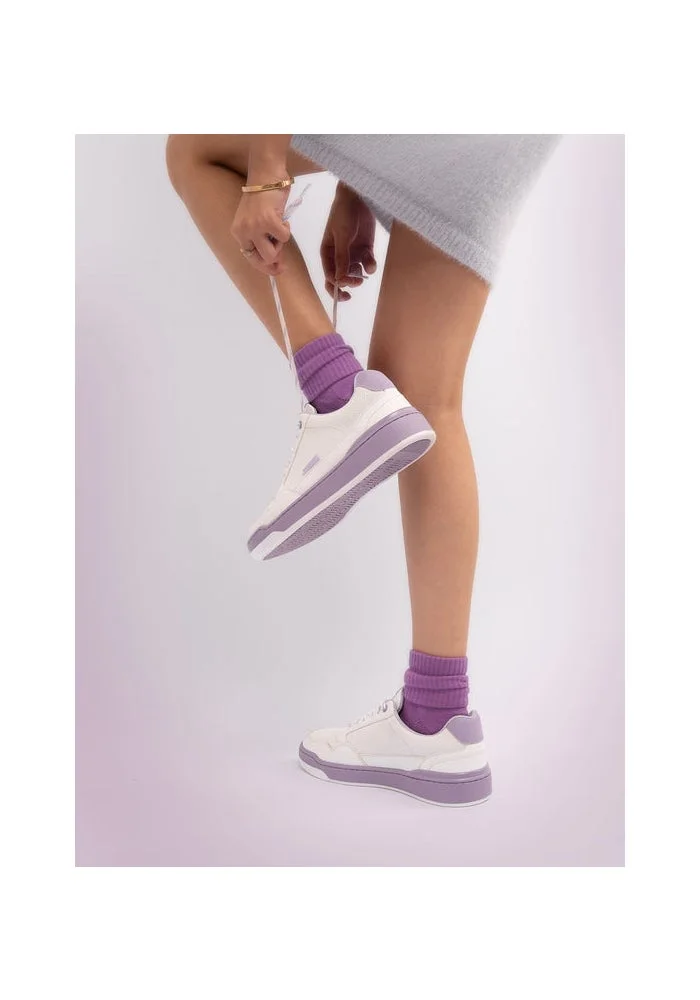 Bacca Bucci Lavender Vibe City Sneakers for Women | Best Price UAE